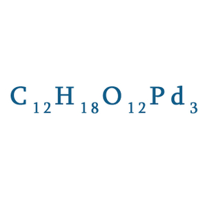 Ацетат палладия (II) (Pd (CH3COO) 2) -Порошок